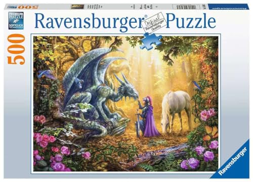 Ravensburger Puzzle 16580 - Drachenflüsterer - 500 Teile Puzzle für Erwachsene und Kinder ab 12 Jahren von Ravensburger