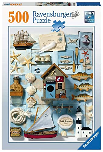 Ravensburger Puzzle 16588 - Maritimes Flair - 500 Teile Puzzle für Erwachsene und Kinder ab 12 Jahren von Ravensburger