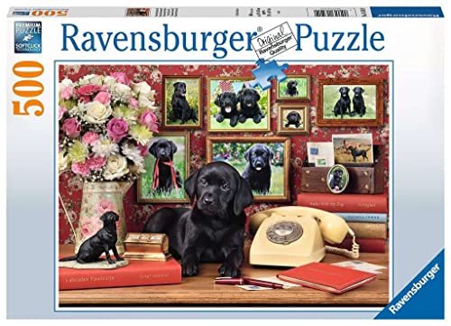 Ravensburger Puzzle 16591 - Meine treuen Freunde - 500 Teile Puzzle für Erwachsene und Kinder ab 10 Jahren, Puzzle mit Hunde-Motiv von Ravensburger