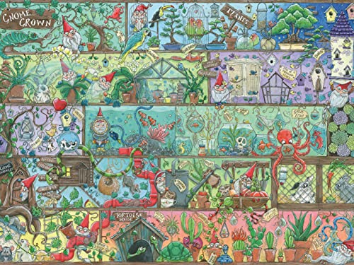 Ravensburger Puzzle 16712 - Zwerge im Regal - 1500 Teile Puzzle für Erwachsene und Kinder ab 14 Jahren Ravensburger Puzzle 16712 - Zwerge im Regal - 1500 Teile Puzzle für Erwachsene und Kinder ab 14 Jahren von Ravensburger