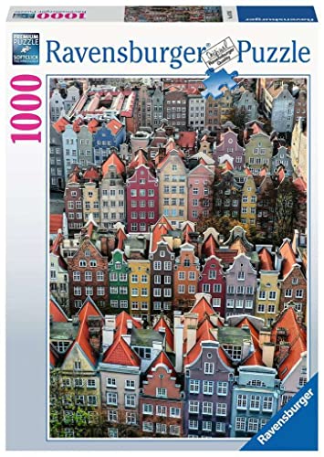 Ravensburger Puzzle 16726 - Danzig in Polen - 1000 Teile Puzzle für Erwachsene und Kinder ab 14 Jahren, Puzzle mit Stadt-Motiv Ravensburger Puzzle 16726 - Danzig in Polen - 1000 Teile Puzzle für Erwachsene und Kinder ab 14 Jahren, Puzzle mit Stadt-Motiv von Ravensburger