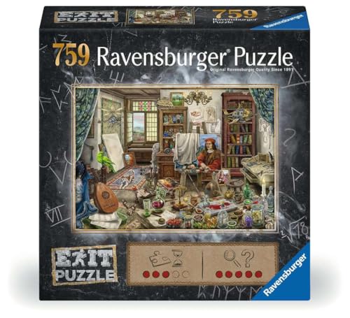 Ravensburger EXIT Puzzle 16782 Das Künstleratelier 759 Teile Ravensburger EXIT Puzzle 16782 Das Künstleratelier 759 Teile von Ravensburger
