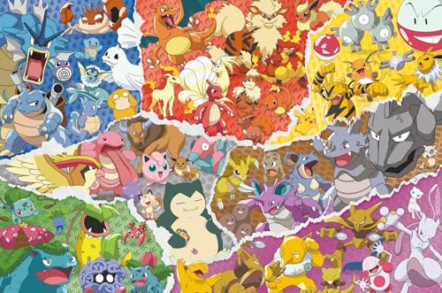 Ravensburger Puzzle 16845 Pokémon Allstars 5000 Teile Puzzle für Erwachsene und Kinder ab 14 Jahren von Ravensburger