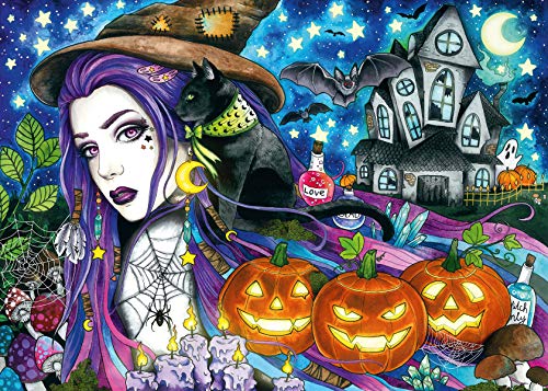 Ravensburger Puzzle 16871 - Halloween - 1000 Teile Puzzle für Erwachsene und Kinder ab 14 Jahren von Ravensburger