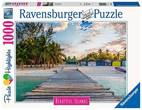 Ravensburger Puzzle Beautiful Islands 16912 - Karibische Insel - 1000 Teile Puzzle für Erwachsene und Kinder ab 14 Jahren von Ravensburger