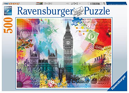 Ravensburger Puzzle 16986 Grüße aus London 500 Teile Puzzle von Ravensburger