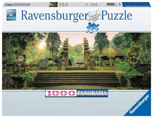 Ravensburger Puzzle - Jungle Tempel Pura Luhur Batukaru, Bali - 1000 Teile von Ravensburger