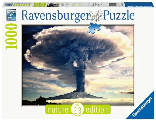 Ravensburger Puzzle 17095 Vulkan Ätna Nature Edition 1000 Teile Puzzle von Ravensburger