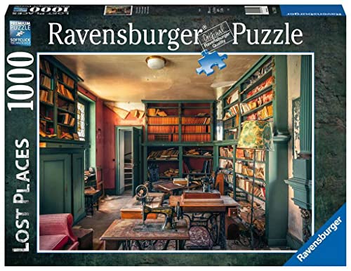 Ravensburger Puzzle - Singer Library - Lost Places - 1000 Teile Puzzle für Erwachsene und Kinder ab 14 Jahren von Ravensburger