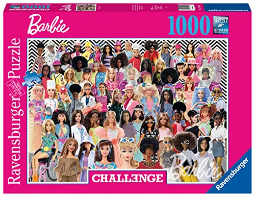 Ravensburger Puzzle 17159 - Barbie Challenge - 1000 Teile Barbie Puzzle für Erwachsene und Kinder ab 14 Jahren von Ravensburger