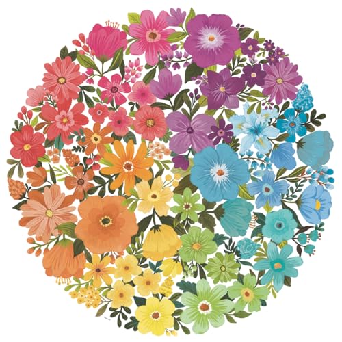 Ravensburger Puzzle 17167 Circle of Colors - Flowers 500 Teile Puzzle von Ravensburger