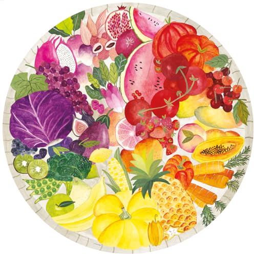 Ravensburger Puzzle 17169 Circle of Colors - Fruits & Vegetables 500 Teile Puzzle von Ravensburger