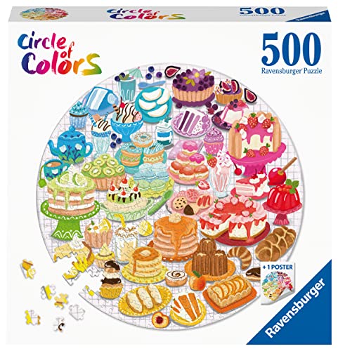 Ravensburger Puzzle 17171 Circle of Colors - Desserts & Pastries 500 Teile von Ravensburger