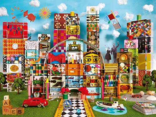 Ravensburger Puzzle 17191 - Eames House of Cards Fantasy - 1500 Teile Puzzle für Erwachsene und Kinder ab 14 Jahren von Ravensburger