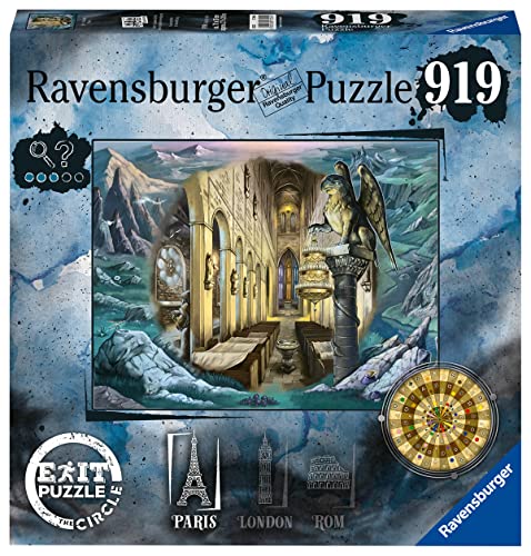 Ravensburger EXIT Puzzle 17304 - EXIT - The Circle in Paris - Escape Room Puzzle mit 919 Teilen, für Einsteiger und Fortgeschrittene, ab 14 Jahren von Ravensburger