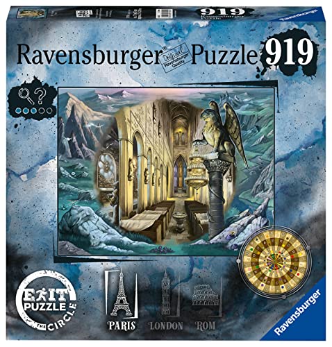 Ravensburger EXIT Puzzle 17304 EXIT - The Circle in Paris - Escape Room Puzzle mit 919 Teilen, für Einsteiger und Fortgeschrittene, ab 14 Jahren von Ravensburger