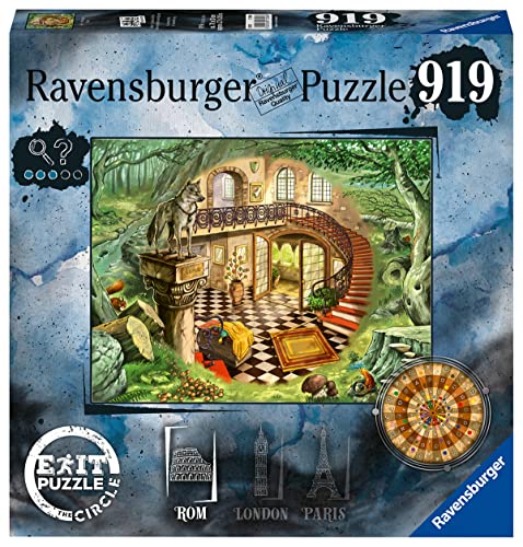 Ravensburger EXIT Puzzle 17306 - Exit The Circle in Rom - Escape Room Puzzle mit 919 Teilen, für Einsteiger und Fortgeschrittene, ab 14 Jahren von RAVENSBURGER PUZZLE