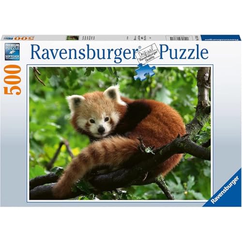 Ravensburger Puzzle 17381 Süßer roter Panda - 500 Teile Puzzle für Erwachsene und Kinder ab 1´2 Jahren von Ravensburger