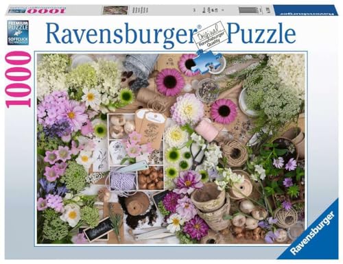 Ravensburger Puzzle 17389 Prachtvolle Blumenliebe - 1000 Teile Puzzle für Erwachsene und Kinder ab 14 Jahren von Ravensburger