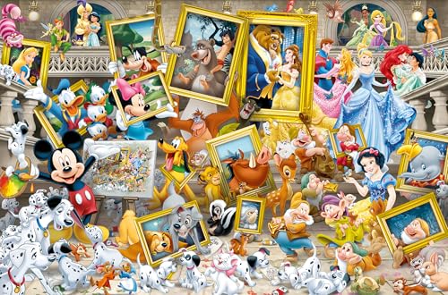 Ravensburger Puzzle 17432 - Mickey als Künstler - 5000 Teile Disney Puzzle für Erwachsene und Kinder ab 14 Jahren von Ravensburger