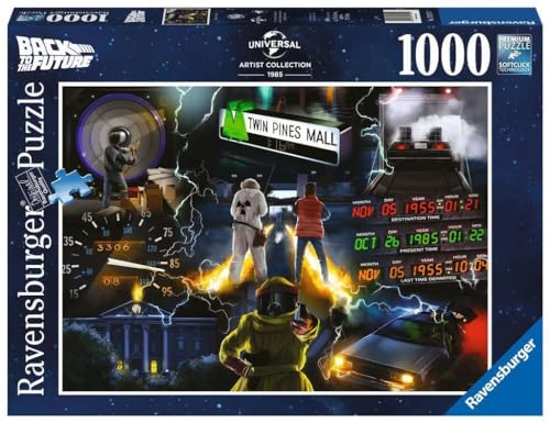 Ravensburger Puzzle 17451 - Back to The Future - 1000 Teile Universal Vault Puzzle für Erwachsene und Kinder ab 14 Jahren von Ravensburger