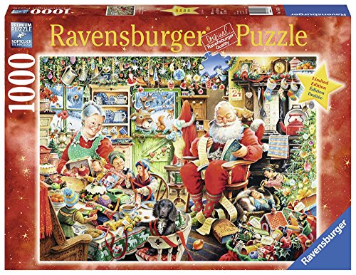 Ravensburger Puzzle 19562 - letzte Weihnachtsvorbereitungen, 1000-teilig von RAVENSBURGER PUZZLE
