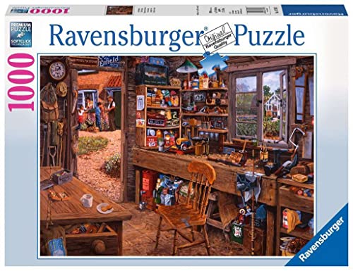 Ravensburger Puzzle 19790 - Opas Schuppen - 1000 Teile Puzzle für Erwachsene und Kinder ab 14 Jahren von Ravensburger