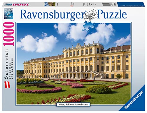 Ravensburger Puzzle 88229 88229-Schloss Schönbrunn-1000 Teile Puzzle für Erwachsene und Kinder ab 14 Jahren, White von Ravensburger Puzzle