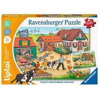 RAVENSBURGER 00136 tiptoi® Kinderpuzzle 2 x 12 Teile Puzzle für kleine Entdecker: Bauernhof von RAVENSBURGER TIPTOI