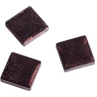 RAYHER 14543294 Acryl-Mosaik 1x1 cm metallic, mahagoni, SB-Box ca. 205 Stück / 50 g von RAYHER®