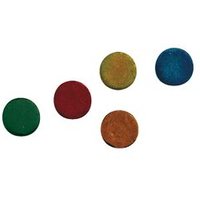 RAYHER 3130549 Farbtabletten für Wachs und Kerzengel, gemischt, SB-Btl. 5 Stück, 2 cm ø von RAYHER®