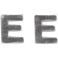 RAYHER 31462606 Wachs Buchstaben -E-, silber, 9mm Blatt 20Stück von RAYHER®