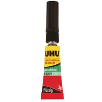 RAYHER 3343200 UHU Sekunden-Alleskleber, Tube 3 g, ohne Lösungsmittel von RAYHER®