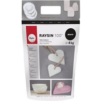 RAYHER 34409102 Gießpulver "Raysin" 100, weiß, Beutel 4kg von RAYHER®