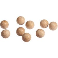 RAYHER 6248700 Rohholzkugeln FSC 100%,gebohrt, 15mm ø, 4mm - DL, SB-Btl 15Stück von RAYHER®