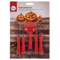 RAYHER 69160000 Kürbis Schnitz - Set, SB-Karte 5Stück von RAYHER®