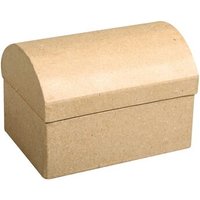 RAYHER 71915000 Pappmaché Box: Truhe FSC Recycled 100 %, 8 x 5,5 x 5,5 cm von RAYHER®