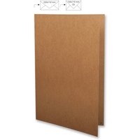 RAYHER 73113521 Karte A4, kraft, FSC Recycled Credit, kraft, 210x297mm, 220g/m2 von RAYHER®