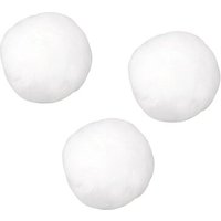 RAYHER 7651302 Pompons, weiß, 20 mm, SB-Btl. 50 Stück von RAYHER®