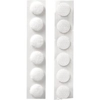RAYHER 7898500 Klettverschluss, rund, 12 mm, SB-Btl. 20 Stück von RAYHER®