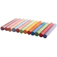 RAYHER 8910649 Tafelkreide, gemischt, 80x9,5 mm, Box 12 Stück von RAYHER®