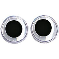 RAYHER 8916500 Plastik-Wackelaugen zum Kleben, 8mm ø, SB-Btl 10Stück von RAYHER®