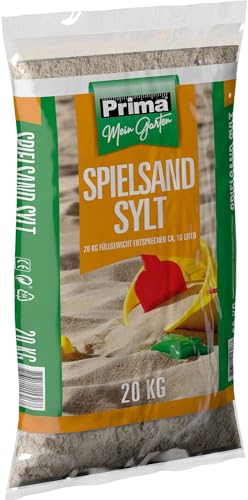 RBS24 Prima Spielsand Kinder Sandkasten Sand 20 kg - für Sandkästen und Spielplätze - frei von Schadstoffen von RBS24