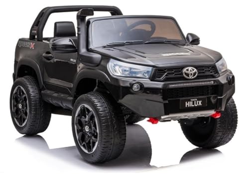 Lean Toys Elektroauto für Kinder Toyota Hilux Schwarz von RC Toys Pleyer