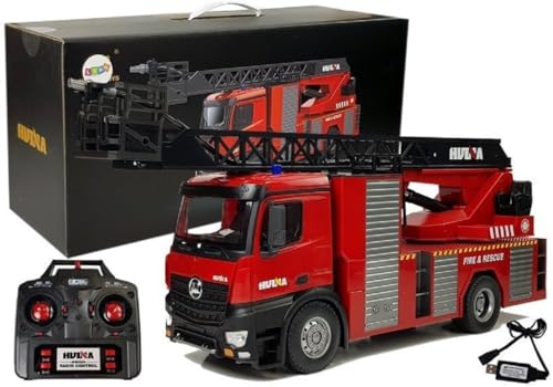 RC Feuerwehrauto, Einsatzfahrzeug Huina 1561 RTR von RC Toys Pleyer