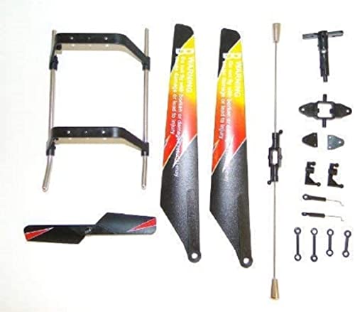 RC Toys Pleyer Ersatzteile Helikopter V913-8-teiliges Crash-Kit - Auch passend für: Monstertronic MT-400, Simulus GH-720 RC Toys Pleyer Ersatzteile Helikopter V913-8-teiliges Crash-Kit - Auch passend für: Monstertronic MT-400, Simulus GH-720 von RC Toys Pleyer