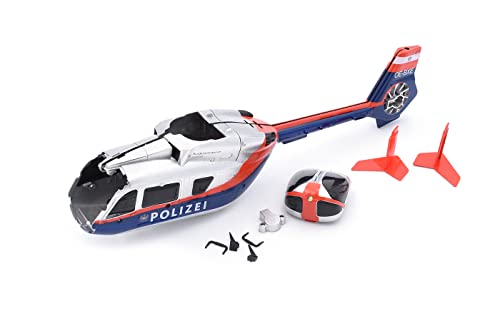 Rumpfzelle, Canopy, Chassis, Polizei RC Helikopter MODSTER EC-135 von RC Toys Pleyer
