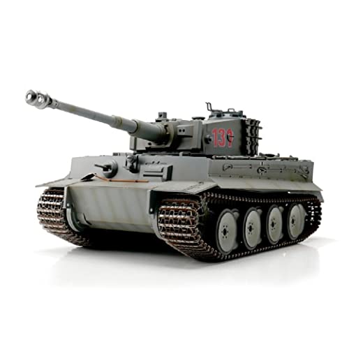 Torro RC Panzer German Tiger I 1/16 RC Wintergrau IR von RC Toys Pleyer