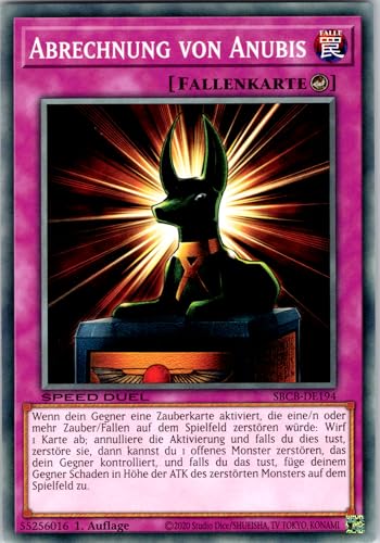 Abrechnung von Anubis - SBCB-DE194 - Common - 1. Auflage - Deutsch - Yugioh - Speed Duel: Battle City Box - mit RC-Fieldcenter Abrechnung von Anubis - SBCB-DE194 - Common - 1. Auflage - Deutsch - Yugioh - Speed Duel: Battle City Box - mit RC-Fieldcenter von RC