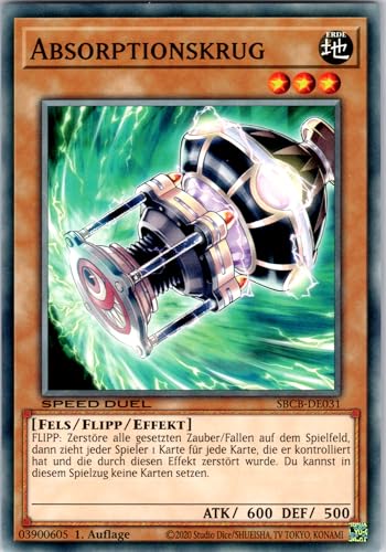 Absorptionskrug - SBCB-DE031 - Common - 1. Auflage - Deutsch - Yugioh - Speed Duel: Battle City Box - mit RC-Fieldcenter Absorptionskrug - SBCB-DE031 - Common - 1. Auflage - Deutsch - Yugioh - Speed Duel: Battle City Box - mit RC-Fieldcenter von RC